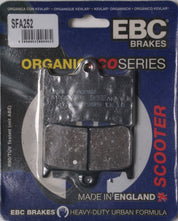 EBC 1 Pair Premium SFA Organic OE Replacement Brake Pads MPN SFA252
