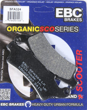EBC 1 Pair Premium SFA Organic OE Replacement Brake Pads MPN SFA324