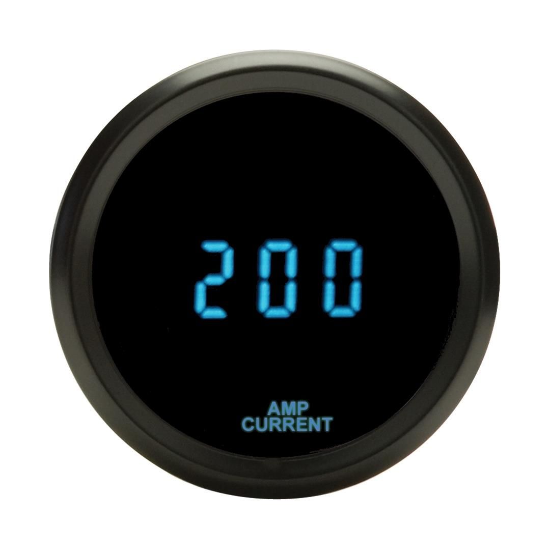 Round Amplifier Current, 2-1/16", black, blue