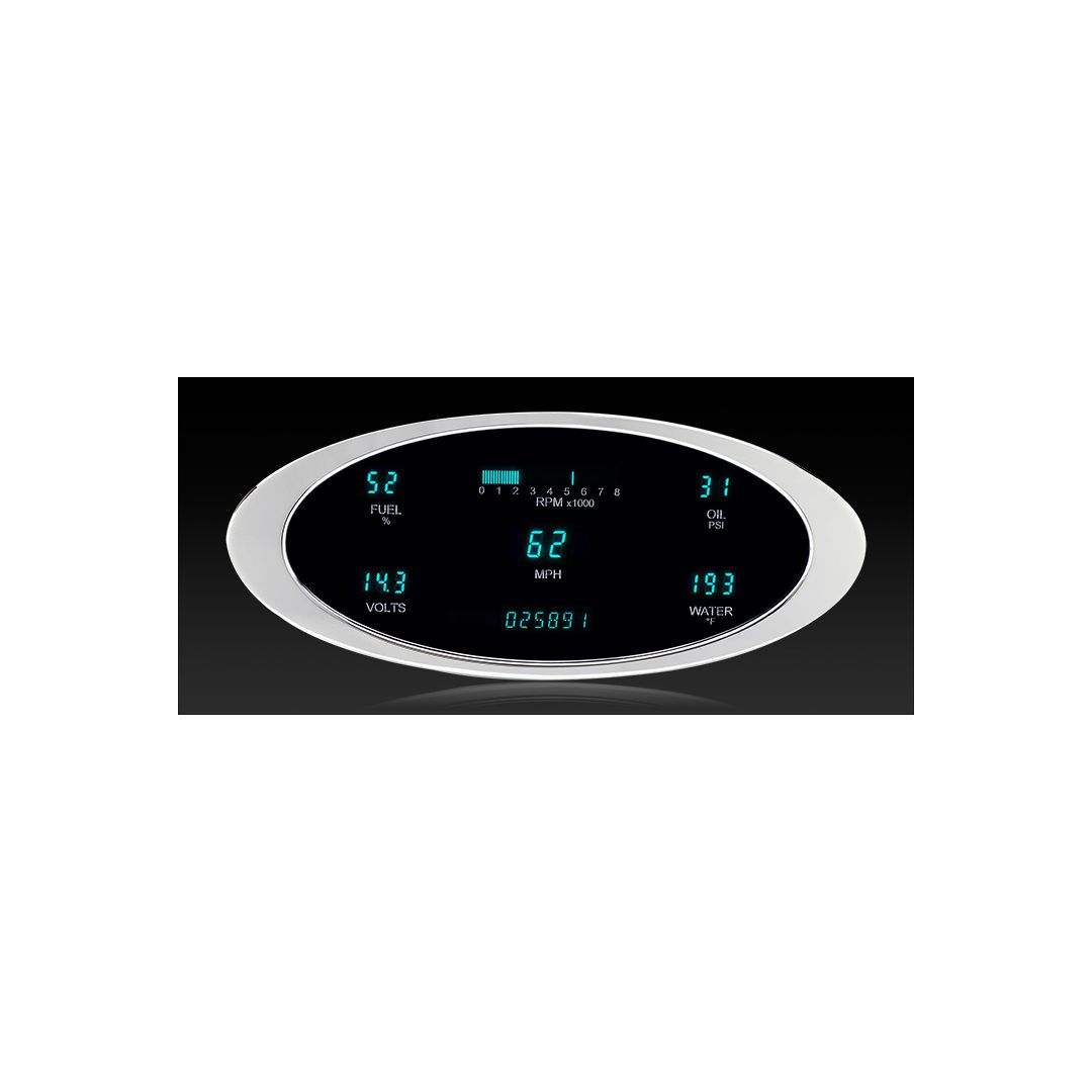 6-Gauge MultiLevel VFD System - Teal