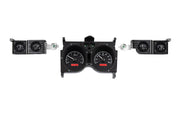 Dakota Digital 1973-1977 Chevrolet Malibu/Monte Carlo/El Camino/GMC Sprint VHX Black Red Display Gauge Kit VHX-73C-CVL-K-R