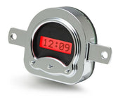 1951 Ford Car Digital Clock,Black Alloy Style Face, Red Display