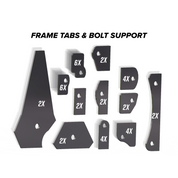 SuperATV Can-Am Defender Weld-In Gusset Kit WFG-CA-DEF
