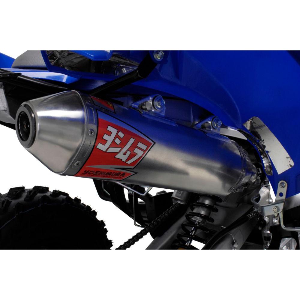 06-16 Yamaha Raptor 700/R Yoshimura RS2 Aluminum Slip On Exhaust Muffler