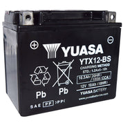 Yuasa Maintenance Free YTX12BS 12 Volt Battery YUAM3RH2STWN