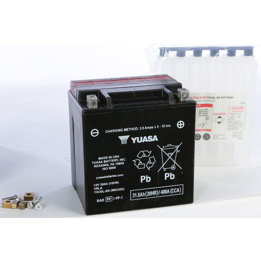 Yuasa Maintenance Free YIX30LPW 12 Volt Battery YUAM7230LPW