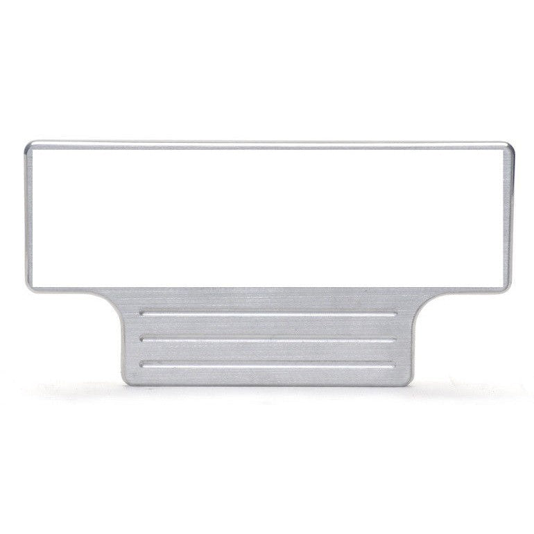 Dakota Digital 1937 - 1938 Ford aluminum radio panel w/ DIN Cutout -