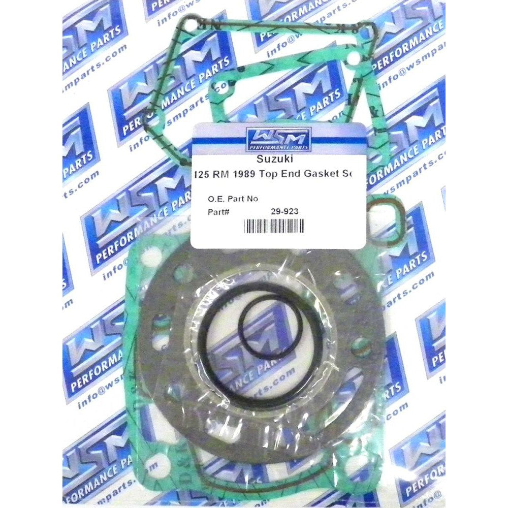 WSM Top End Gasket Kit For Suzuki 125 RM 1989 29-923