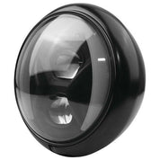 Highsider 7" LED Adaptive Headlight H-D Style Type 8 Black - 223-239