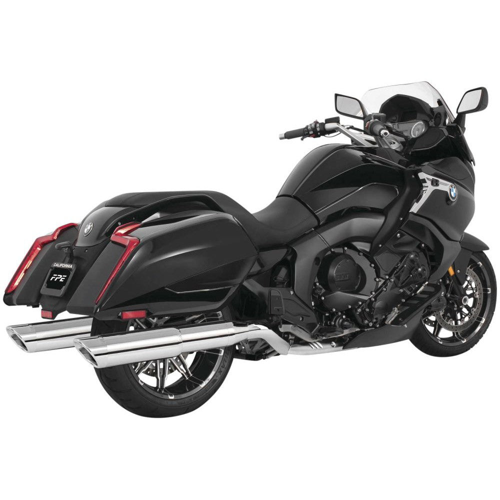 Freedom Performance Two-Step Slip-On Exhaust Slash Pipe Chrome - BM00033