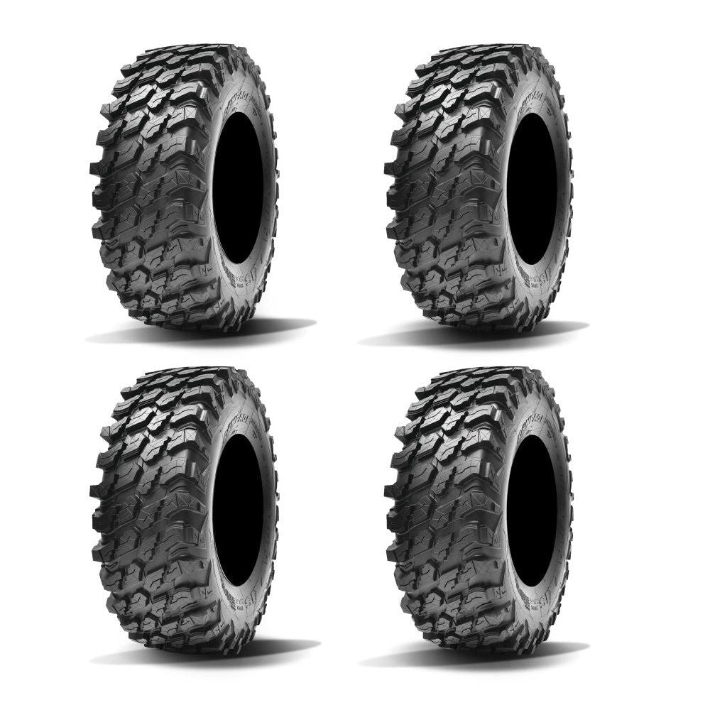 Full Set Of Maxxis Rampage Radial (8 Ply) UTV Tires 28x10R-14 (4)