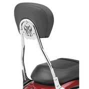 Cobra Backrest Insert for Cobra Sissy Bars Round Tribal Chrome - 02-5073