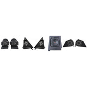 SSV Works 6.5" SSV Speaker Set With Behind Seat SSV Works Subwoofer For Polaris Slingshot 15-21