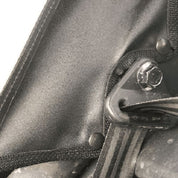 Falcon Ridge Black Canvas Upper Doors With Zipper For Can-Am Maverick 2017-2021