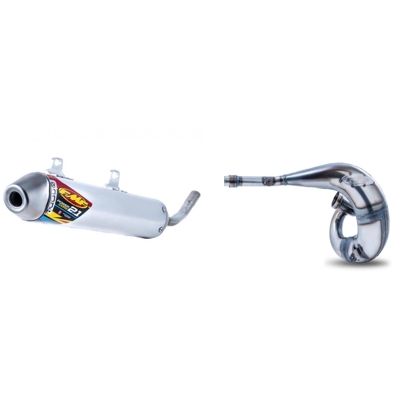 Factory Fatty Exhaust Pipe & Aluminum Powercore 2.1 Silencer for KTM 250 XC 2017