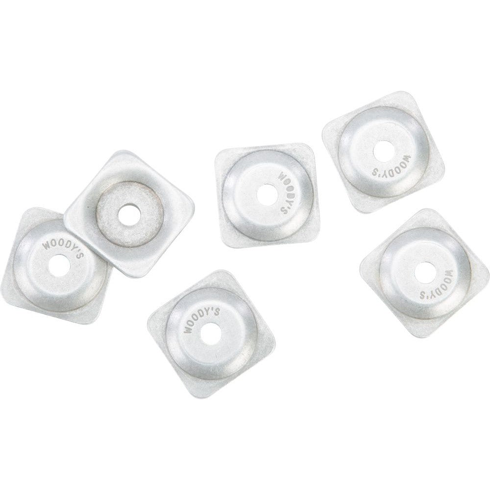 Woodys Square Grand Digger Support Plate 5/16" 6 Pack - ASG-3775-6