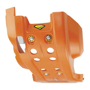 Cycra Full Combat Skid Plate Orange - 1CYC-6215-22