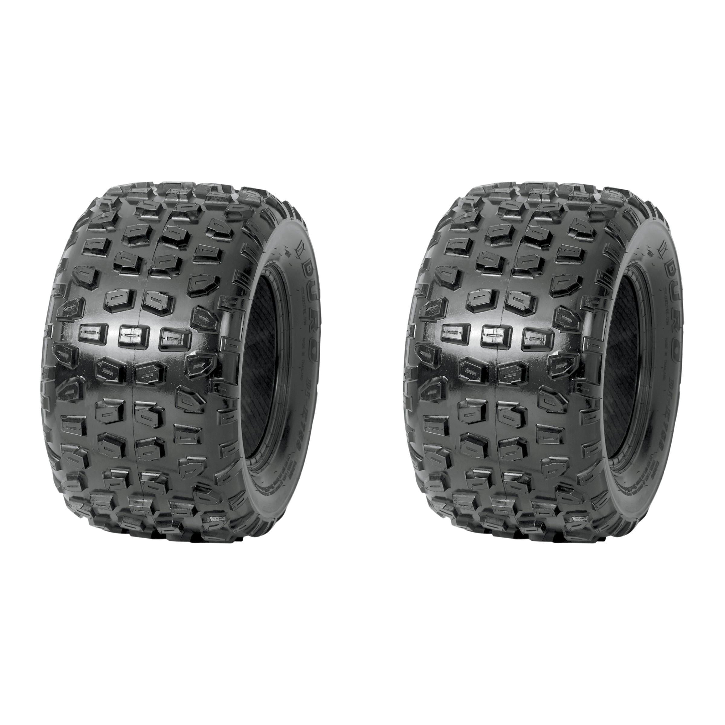 Set of 2 DURO DI-K758 Rear Tires 22x10-10 2-ply