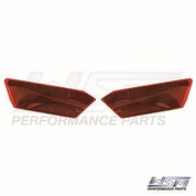 WSM L.E.D Tail Lights for Polaris 1000 RZR - Red Lenses 020-355