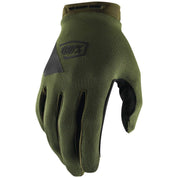 100% Apparel 100% Men's Ridecamp Glove Fatigue