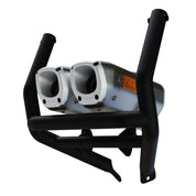 RJWC APX Dual Slip-On Exhaust with Bumper For Can-Am Outlander 500/700 2023-2024