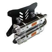 RJWC Dual APX Stacked Exhaust For Polaris RZR Pro XP/XP 4 2020-2024 10070040
