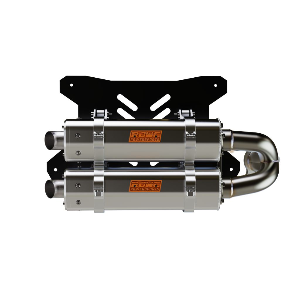 RJWC Dual APX Stacked Exhaust For Polaris RZR Pro XP/XP 4 2020-2024 10070040