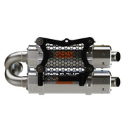 RJWC Stacked Dual Slip-On Exhaust For CF-Moto ZFORCE 950 HO EX 2023-2024