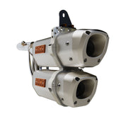 RJWC Dual Stacked APX Slip-On Exhaust For Can-Am Outlander G2 2012-2024