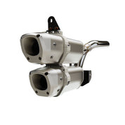 RJWC Dual Stacked APX Slip-On Exhaust For Can-Am Outlander G2 2012-2024