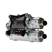 RJWC Stacked Dual Slip-On Exhaust For CF-Moto ZFORCE 950/1000 SPORT 2020-2024