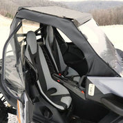 Falcon Ridge Black Canvas Soft Upper Doors For CFMOTO ZForce 2020-2022