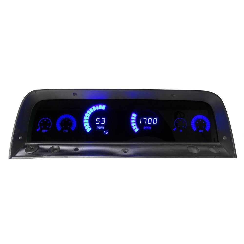 Intellitronix 1964-1966 Chevy Truck LED Digital Bargraph BG6002 - Blue