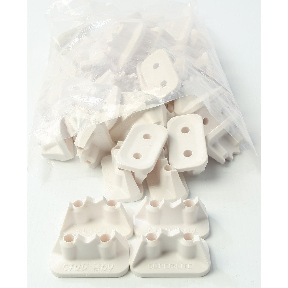 Studboy Superlite Dbl .750" Pro Series(48) 2512-P2-WHT