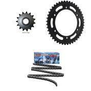 530ZVM-X Chain Natural, Front & Rear Sprocket Kit KAWASAKI ZRX1100R 2000-2001