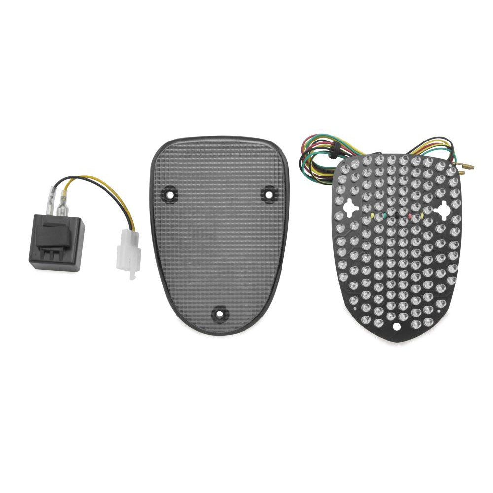Integrated and Sequential Taillight For Yamaha XV1600 Road Star 1999-2003 Tinted/Smoke