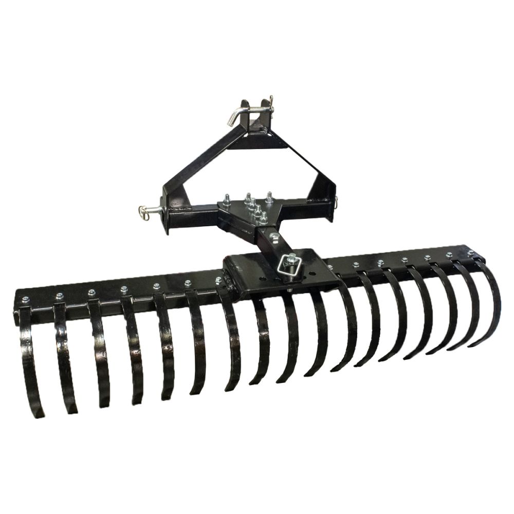 Impact Implements CAT-0 Landscape Rake for Compact Tractors IP6002