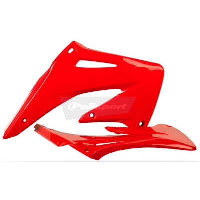 Polisport - 8429000011 - Radiator Shroud, Red CR 2004
