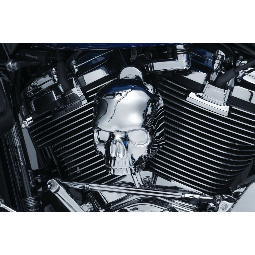 Kuryakyn Skull Horn Cover Chrome 5730