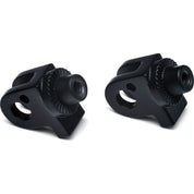 Kuryakyn Splined Adaptor Mounts for Cruisers Satin Black