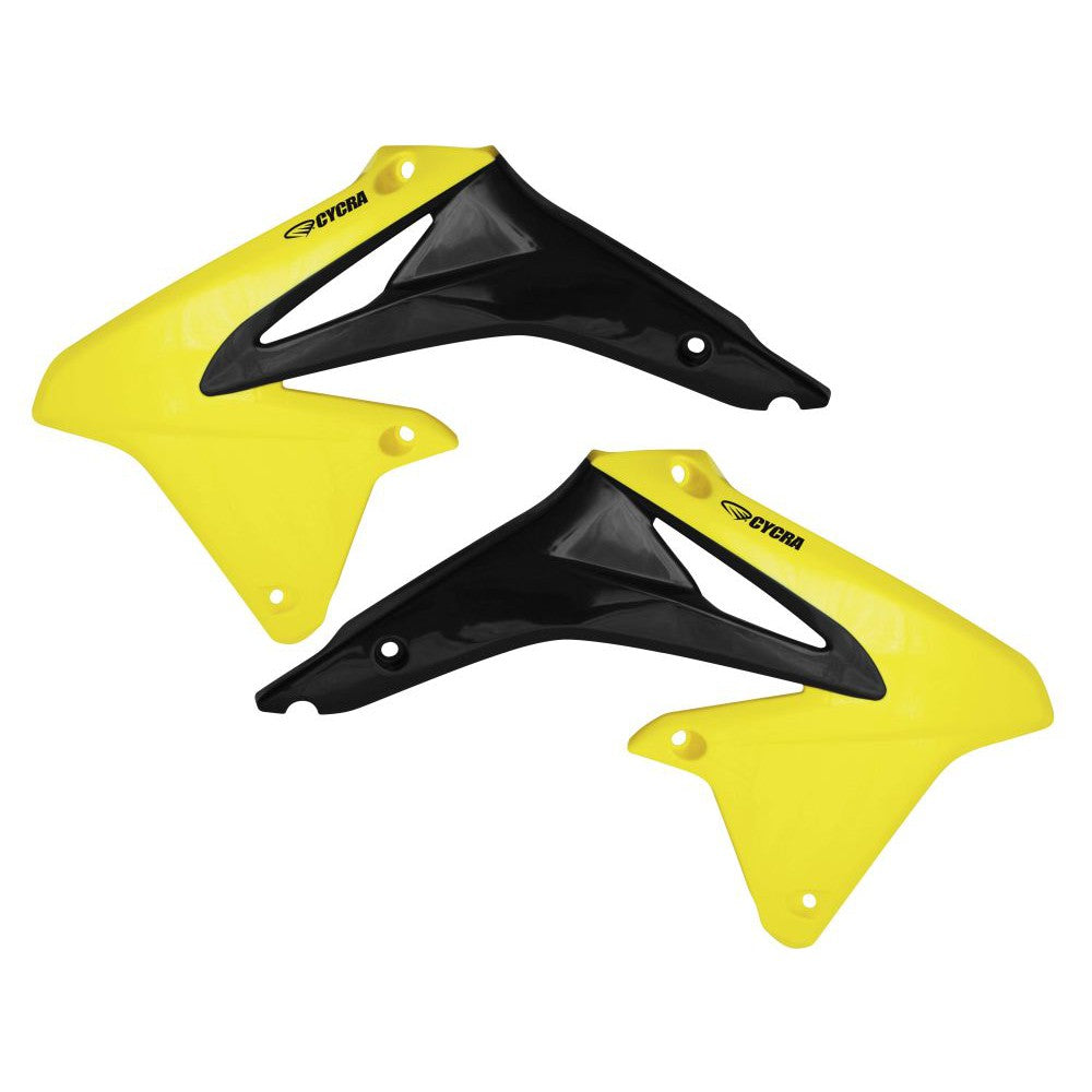 Cycra Powerflow Intake Radiator Shroud Yellow - 1CYC-1869-55