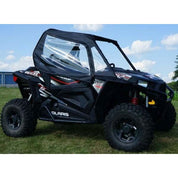 Falcon Ridge Black Canvas Soft Upper Doors For Polaris RZR 2014-2021