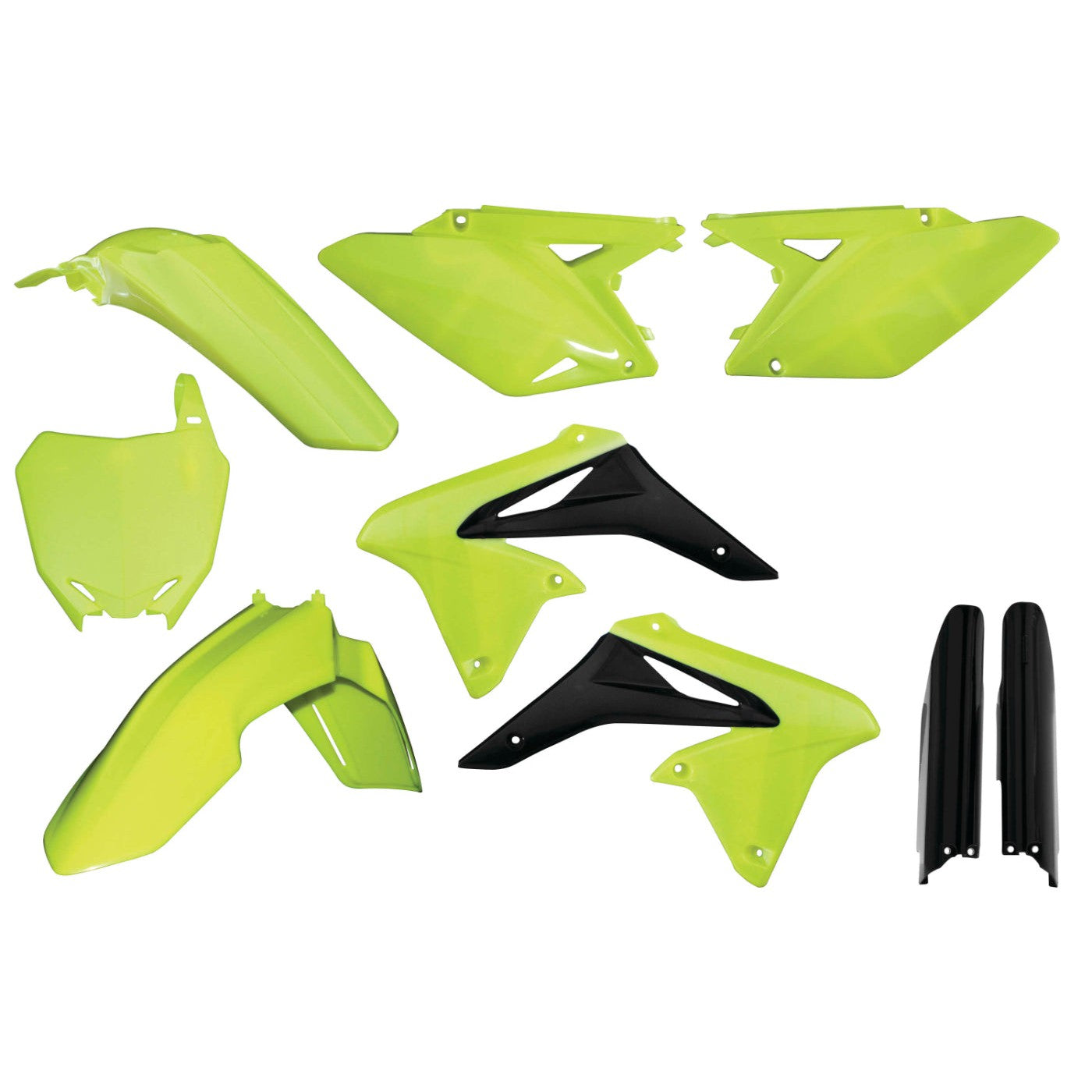 Acerbis Flo Yellow Full Plastic Kit for Suzuki - 2198044310