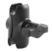 Ram Mounts Double Scoket Arm 1.75" Short Black - RAM-B-201U-A