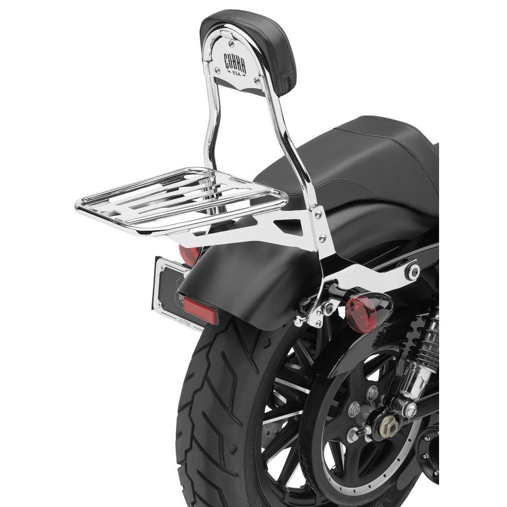 Cobra Detachable Backrest Round Chrome - 602-2005