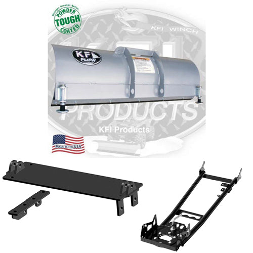 KFI ATV 54" Snow Plow Blade Kit Combo Yamaha Grizzly 600 4x4 1998-2001 NEW