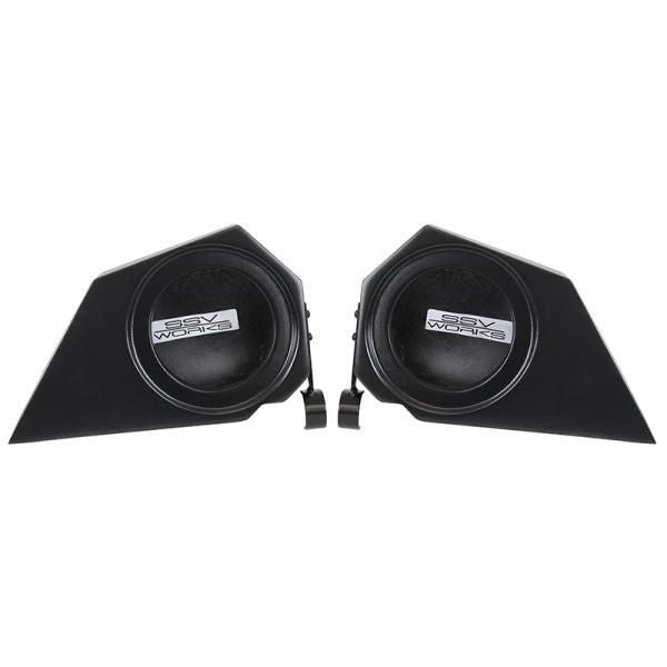SSV Works Side Panel 6.5" Empty Speaker Pods For Polaris Slingshot 2015-2021