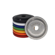 Round Grand Digger Support Plates Powder Coated Black 48