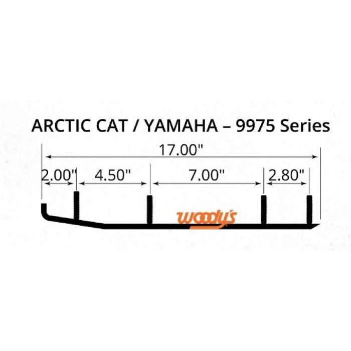 Woodys Ace 4 Inch Carbide Runner