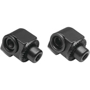 Kuryakyn Splined Rear Black Footpeg Adaptors 3899